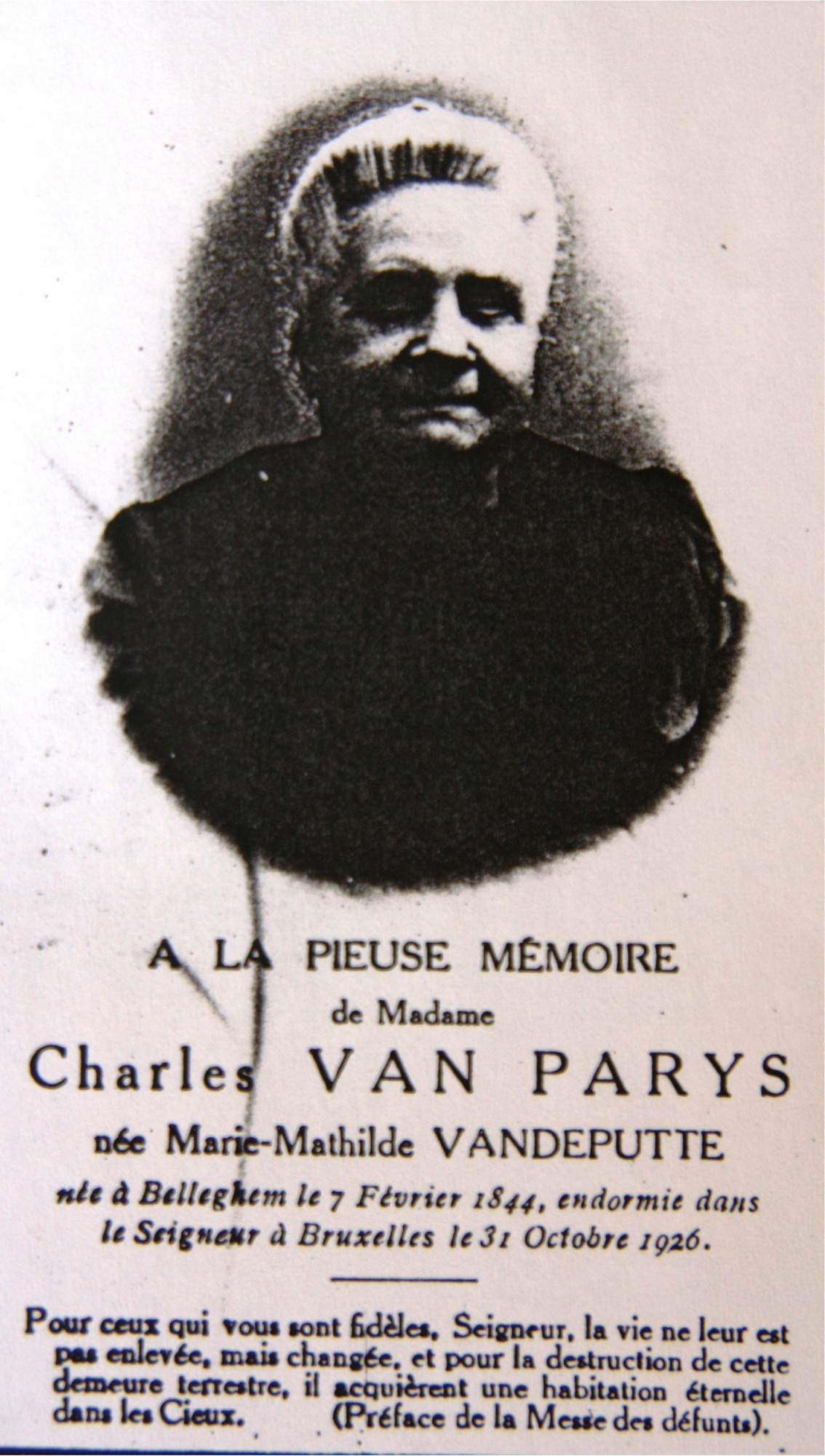 Mathildis (Marie-Mathilde) Vandeputte